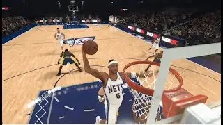 NBA 2K18: Jason Kidd's No-Look Pass to Kenyon Martin (NBA Action)