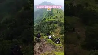 Garbett plateau trek 😍#maharashtra #trekking #garbett #rain