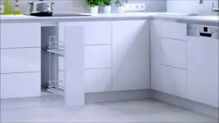 Evo Soft Close narrow kitchen Base cabinets pull out (150 or 200mm)