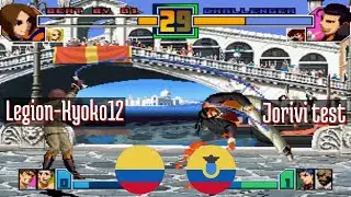 FT5 @kof2001: Legion-Kyoko12 (CO) vs Jorivi test (EC) [King of Fighters 2001 Fightcade] Feb 16