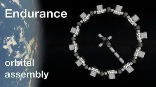 Building the ENDURANCE in Kerbal Space Program! (100% Stock)