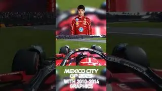 Charles Leclerc's 🏎️ 🚀 RACE START | 2025 Mexico City Grand Prix with 2010-2014 Graphics #f1