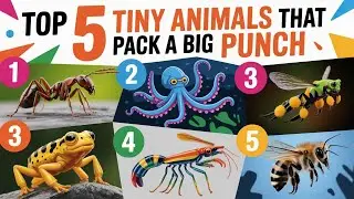 Top 5 Tiny Animals That Pack a Big Punch | Oddly5