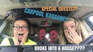 DRIVE AROUND W US & FRIENDS || HALEY&MEGAN