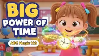 Lucy Learns the Power of Time ⏰✨ | Time Management Story for Kids | ABC Magic 123