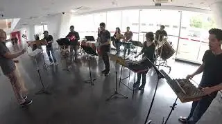 MARLOS NOBRE, Rhythmetron (1º e 3º mov),Percussivo USP, R.Bologna