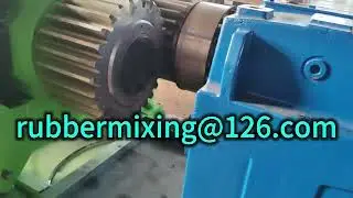 Advanced hydraulic movable stock guider XK450 mixing mill under making