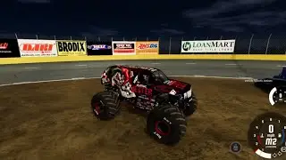 Nightmare Jester at Truck Killer Revival. Daily freestyles #44. BeamNG Monster Jam 
