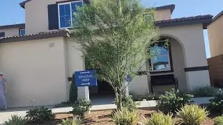Touring New Show Homes In Perris, CA. 