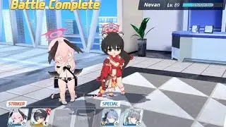 Blue Archive - Clear Scrimmage Millennium Stage D (3 Stars)