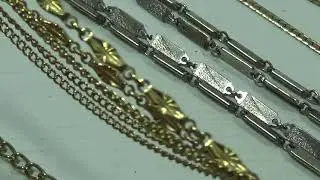 5 Long Vintage Chains
