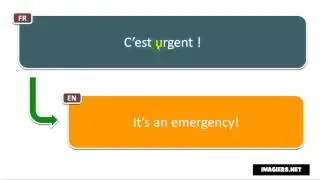 Say it in French = It&rsquo;s an emergency!