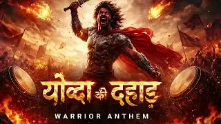 Warrior Anthem (Hindi) | योद्धा की दहाड़ | Epic Orchestral + Dhol | Motivational Track
