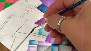 Trying a New Style on the Sky for This White Sands National Park Painting | Work In Progress Video