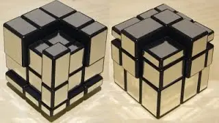 HOW TO DO SOME COOL PATTERNS ON A MIRROR CUBE!!!!!!!!!