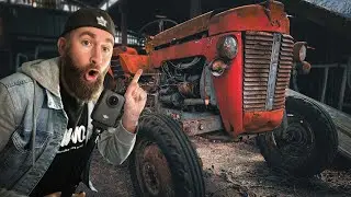 PERSONNE n'avait JAMAIS filmé ce CIMETIÈRE de TRACTEURS ! 🤯 (Test DJI Osmo 360)