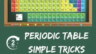 Periodic table short trick to learn #chemistry #periodictable #shorttrick #fun #happy #study #uk 