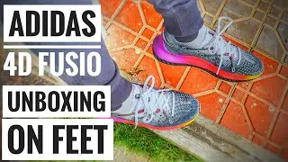 ADIDAS 4D FUSIO I WHITE ULTRA PURPLE CORE BLACK I UNBOXING I ON FEET