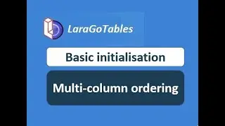 Multi-column ordering/Basic initialisation (Datatables + Laravel 2022)