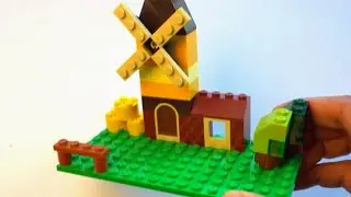How to build a Lego Windmill - Lego Classic 10696 (2015)