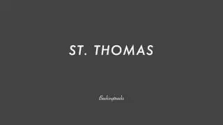 ST THOMAS chord progression - Backing Track Play Along Jazz Standard Bible