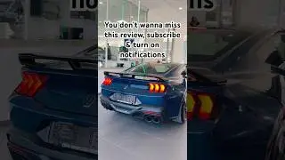 2025 Ford Mustang Dark Horse review loading. #fordmustang #automobile #v8power #testdrive #carreview