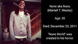 Fallen NuneWorld (Insane City) Members