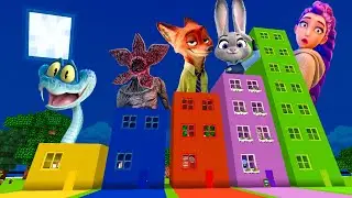 Ne CHOISISSEZ PAS le MAUVAIS HÔTEL sur MINECRAFT ! ZOOTOPIE 2, RUMI, STRANGER THINGS !