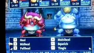 Dragon Quest Boss Battle 10 - Red Horn and Blue Fang