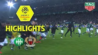 AS Saint-Etienne - OGC Nice ( 3-0 ) - Highlights - (ASSE - OGCN) / 2018-19