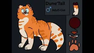 Dune&rsquo;Tails ref sheet (Complex and Simple)