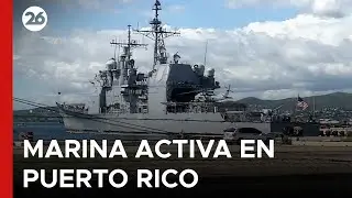 🇵🇷 OPERATIVO MILITAR EN PUERTO RICO | Equipos de EEUU permanecen en el Puerto de las Américas