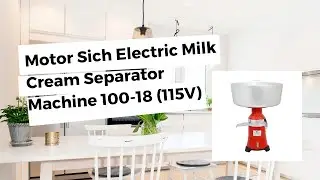 Motor Sich Electric Milk Cream Separator Machine 100-18 (115V)