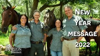 New Year message from Horizon Horseback team in Africa