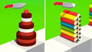 Slice It All! Very Satisfying and Relaxing ASMR Slicing Gameplay Video NEW UPDATE