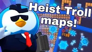 Best Heist troll maps in Brawl stars