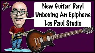 New Guitar Day - Epiphone Les Paul Studio Unboxing