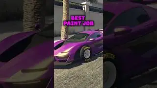 How to get the best paint job  in GTA online