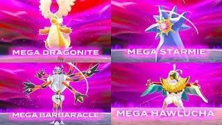 Pokemon Legends Z-A - All Rogue Mega Pokemon Bosses & Endings