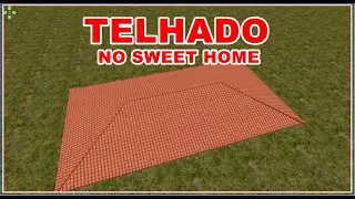 COMO FAZER UM TELHADO 4 QUEDAS NO SWEET HOME