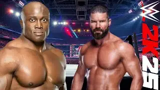 FULL MATCH Robert Rhodes vs Bobby Lashaly wwe 2k25 wrestling Gameplay 22 Feb  2025