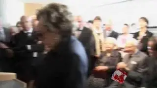 Former French President Jacques Chirac flirting