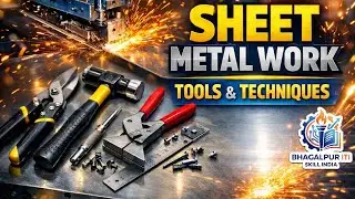 Sheet Metal work and it's tools 🔥 🪛 part 1