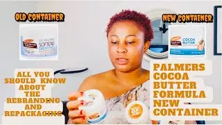 Palmers Cocoa Butter Formula с витамином E. Новый облик и ребрендинг или новая упаковка