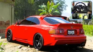 Toyota Celica GT-Four ST205 Gameplay | FH5 In 4K | Fanatec Wheel & Pedal Cam