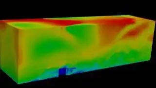 Turbulent atmospheric boundary layer flow over a wall-mounted cube