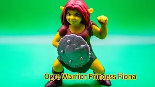 Fiona Goes Full Warrior Mode! Epic Shrek Toy Review!
