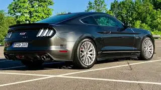 Mustang GT Borla Touring Soundcheck in Verbindung mit kleiner Eifel  Tour