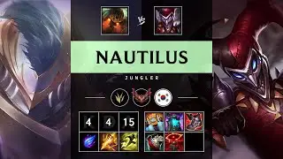 Nautilus Jungle vs Shaco - KR Grandmaster Patch 25.17