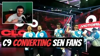 Tarik Malding after C9 starts Throwing Jerseys at SEN Fans